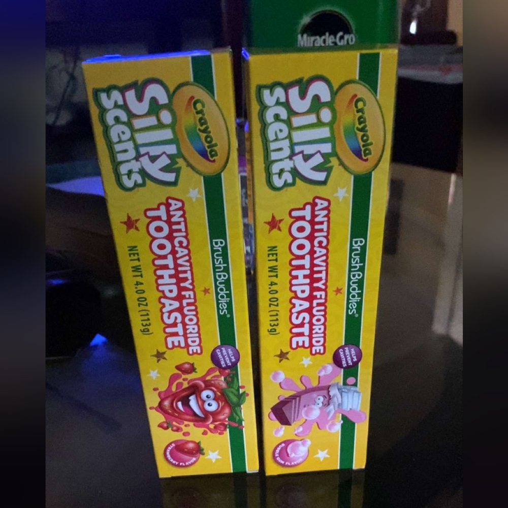 Crayola toothpaste